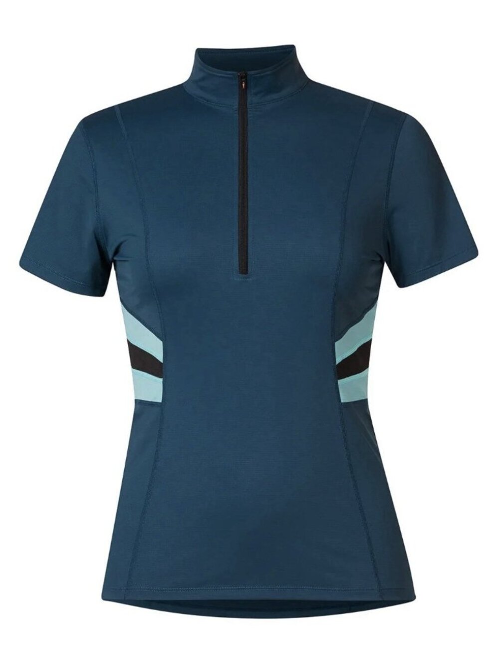 Kerrits Trot On Tech Shirt Womens XS Equestrian Zip Collar UPF Vented Breathable